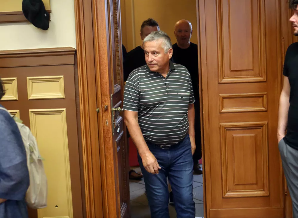 Ciril Cerar- 13.09.2023 – sojenje Cirilu Cerarju za požar v Marcatorjevi hladilnici v Zalogu maja 2015.//FOTO: Tomaž Skale