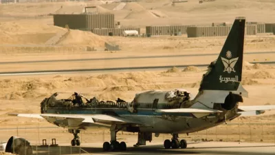 Posledice požara na letalu / Foto: Faa/gemini