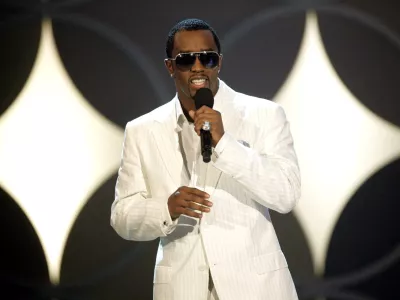 FILE PHOTO: Sean 'Diddy' Combs performs 'It's Goin' Down' during the 2006 BET Awards at the Shrine Auditorium in Los Angeles June 27, 2006. REUTERS/Mario Anzuoni /File Photo