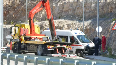 Nesreča na Hrvaškem.