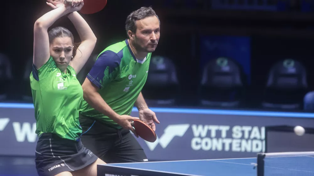 - 19.06.2025 - Sara in Bojan Tokič, namizni tenis//FOTO: Jaka Gasar