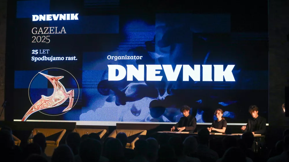 24.9.2025 - Gazela 2025 - Osrednjesloveska Gazela - Grand hotel Plaza - regijski izbor najboljših najhitreje rastočih podjetij – razglasitev Osrednjeslovenske GazeleFoto: Luka Cjuha