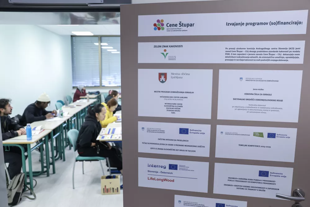 - 07.10.2025 - Cene Štupar - Program začetna integracija priseljencev//FOTO: Jaka Gasar / Foto: Jaka Gasar
