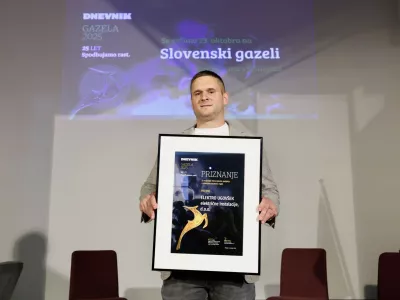 Gazela Savinjsko-zasavske regije 2025. Foto: Jaka Gasar