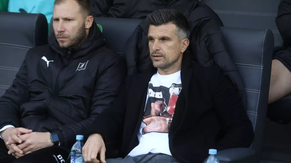 glavni trener Olimpije Zoran Zeljković 02.03.2024 - nogomet - Olimpija – Celje, Prva liga Telemacha, 24. krog://FOTO: Luka Cjuha