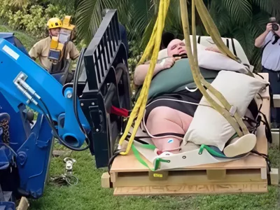 Debelost, moški težev 272 kg, Florida