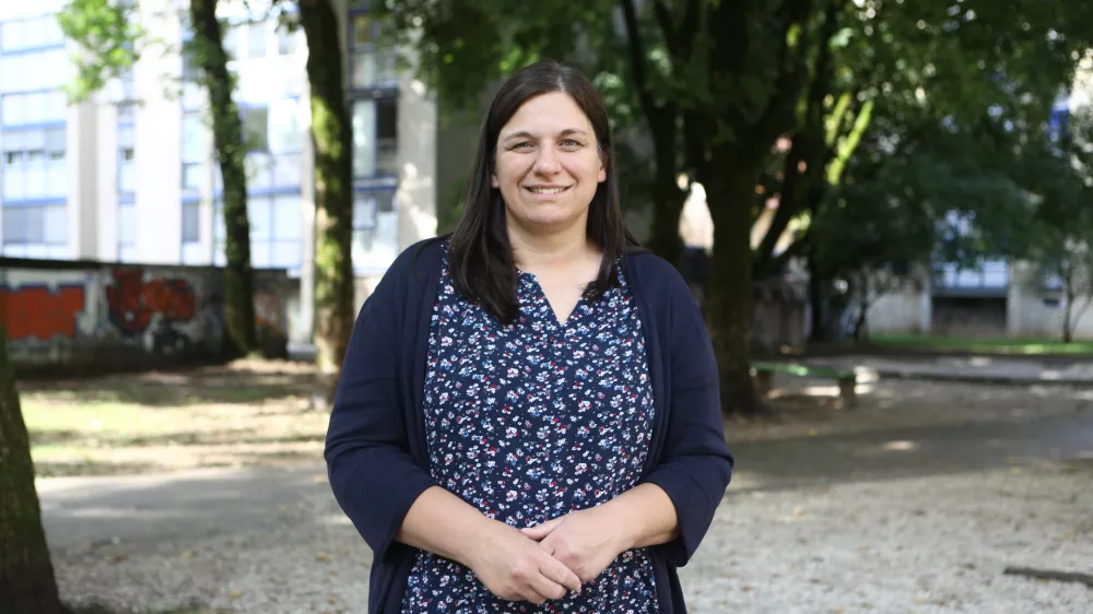 11.09.2025 - Jana Lampe, vodja mednarodne pomoči pri Slovenski karitas,Foto: Luka Cjuha