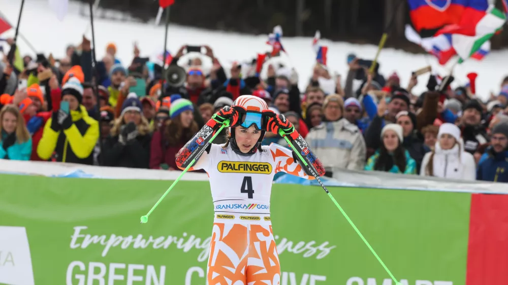 Petra Vlhova- 07.01.2023 - Kranjska Gora - 59. Zlata lisica 2023 - svetovni pokal v alpskem ženskem smučanju – veleslalom - //FOTO: Bojan Velikonja