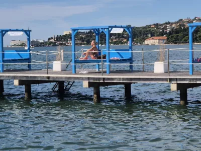 Na Obali se je segrelo do 21 stopinj. Foto: Dnevnik