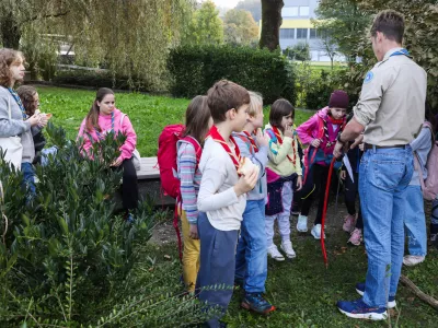 11.10.2025. Fotoorientacijski pohod tabornikov. Foto: Bojan Velikonja 