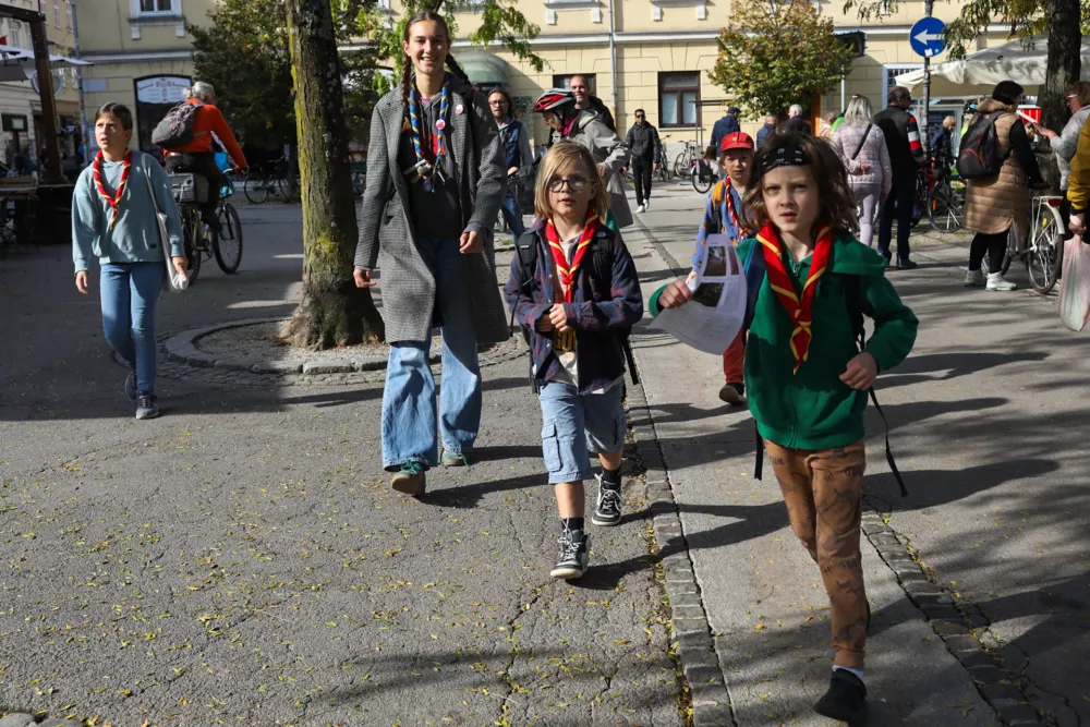 11.10.2025. Fotoorientacijski pohod tabornikov. Foto: Bojan Velikonja 