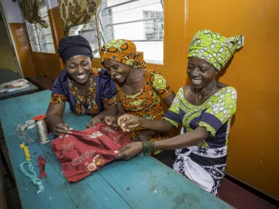 Gisele Esther_et_Esperance_Supported_by_KISANY_DR_CONGO_2018 / Foto: Nicole Esselen