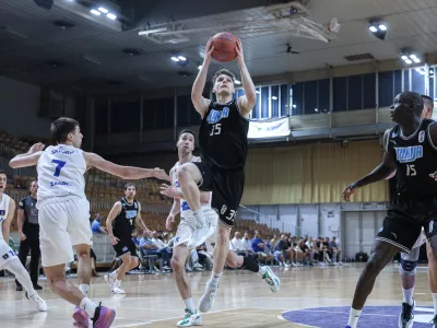 Luka Kureš- 04.06.2025 - košarka - Ilirija - Cibona, Hala Tivoli//FOTO: Jaka Gasar