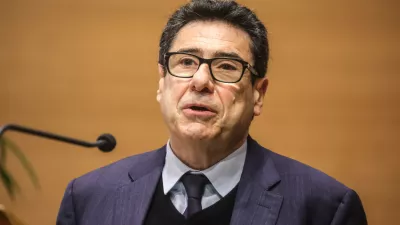 FILE - French economist Philippe Aghion attends a round table discussion on the 'The future of European competitiveness' at the College de France in Paris, France, Wednesday, Nov. 13 2024. (Teresa Suarez, Pool via AP, File)