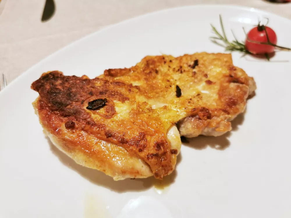 Pečen piščanec, Valeria 1904