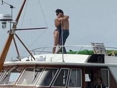 Katy Perry in Justin Trudeau objeta na jahti. F instagram