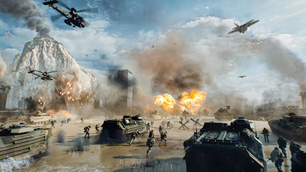 Battlefield 6 je polna razburljivih prizorov. / Foto: Ea