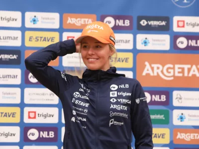 - Ana Marija Lampič,- 07.10.2025. Predstavitev reprezentanc Smučarske zveze Slovenije za novo tekmovalno sezono.//FOTO: Bojan Velikonja