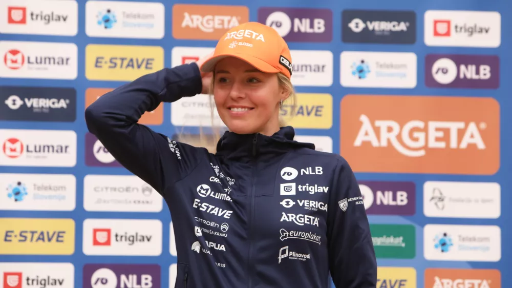 - Ana Marija Lampič,- 07.10.2025. Predstavitev reprezentanc Smučarske zveze Slovenije za novo tekmovalno sezono.//FOTO: Bojan Velikonja