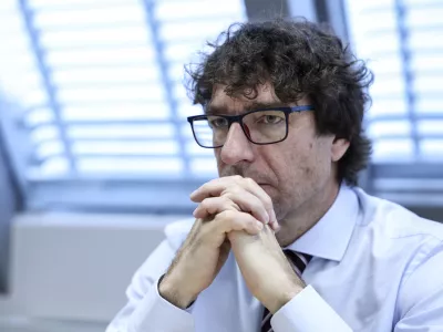 - 17.01.2024 - dr. Dejan Paravan, strokovnjak na področju trženja električne energije - generalni direktor družbe GEN energija //FOTO: Jaka Gasar