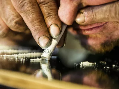 ﻿Cocaine drug, sniff