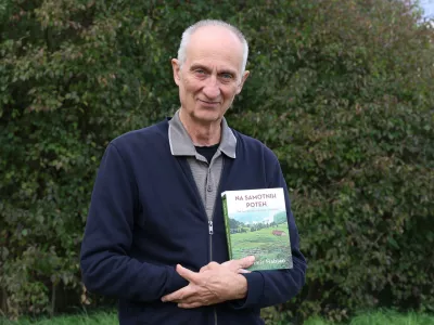 Vladimir Habjan, avto knjige Po samotnih poteh, danes gore doživljam bolj s srcem in besedami. F osebni arhiv