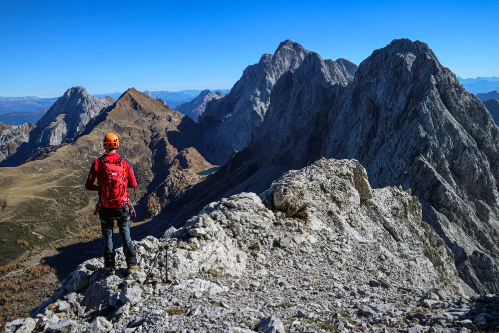 Za Habjana je najboljši karnijski cilj gora Cima dei Vieres, 2310 metrov visoki vrh v južnem delu Furlanskih Dolomitov. F osebni arhiv