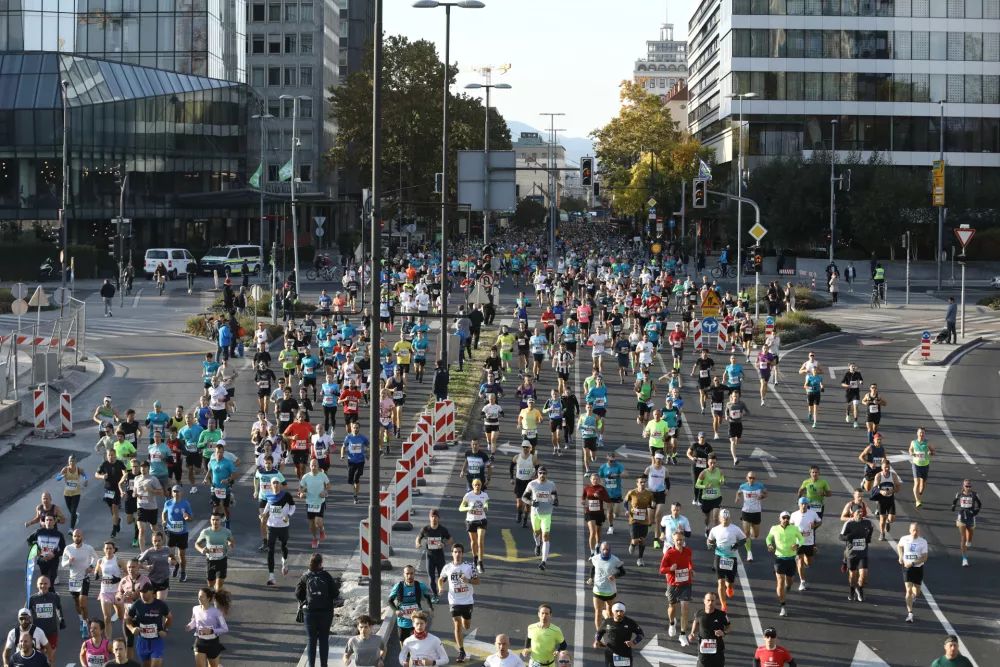 19.10.2025 - Ljubljanski maraton 2025 - tek - tekaška prireditevFoto: Luka Cjuha