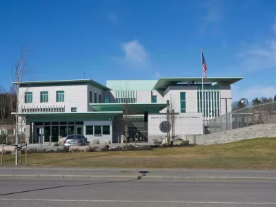 Ameriško veleposlaništvo, Oslo, Norveška. Foto: Reuters/Alamy