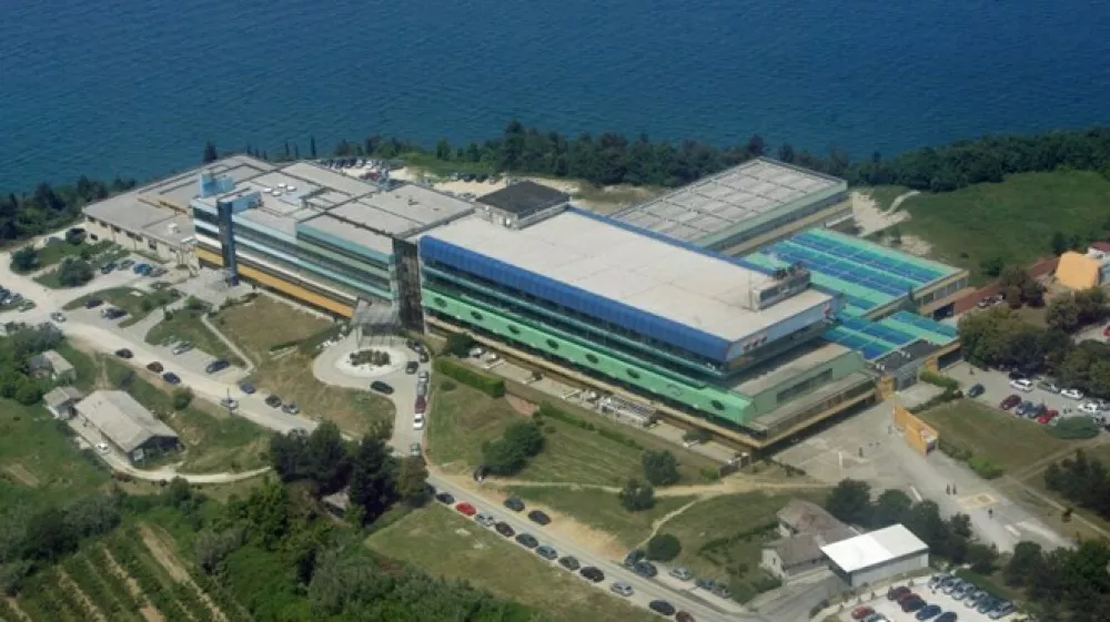 Posnetek bolnišnice Izola od zgoraj