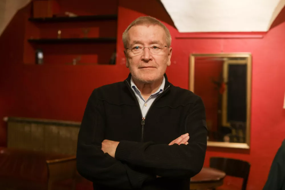 13.03.2024 - Dušan Keber, slovenski politik, profesor in zdravnikFOTO: Luka Cjuha / Foto: Luka Cjuha