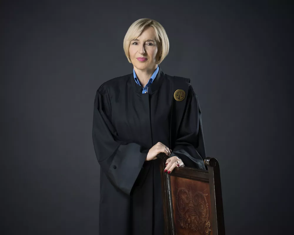 Maja Baškovič, vrhovna sodnica kazenskega oddelka na Vrhovnem sodišču Republike Slovenije / Foto: Uroš Hočevar