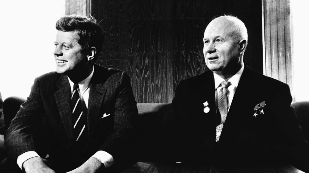 Kennedy Hruščov / Foto: John Fitzgerald Kennedy Library