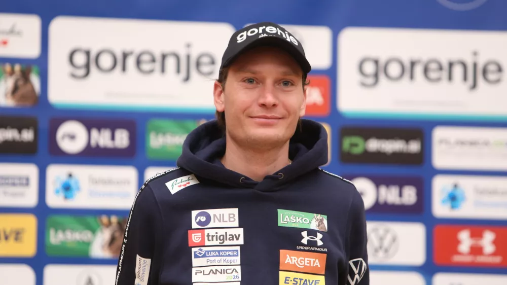 - Anže Lanišek,- 07.10.2025. Predstavitev reprezentanc Smučarske zveze Slovenije za novo tekmovalno sezono.//FOTO: Bojan Velikonja