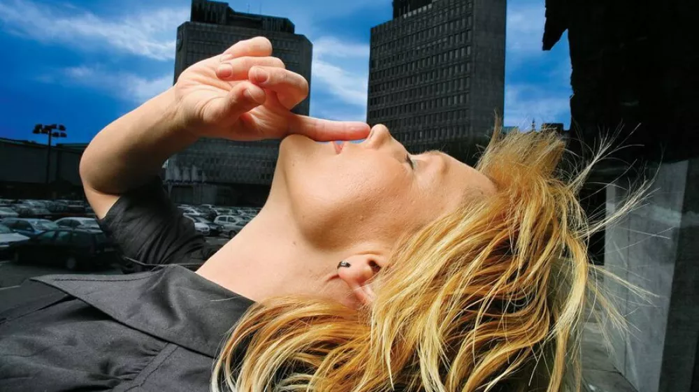 Glasbeno-gledali&scaron;ka vizionarka Karmina &Scaron;ilec / Foto: Borut Peterlin