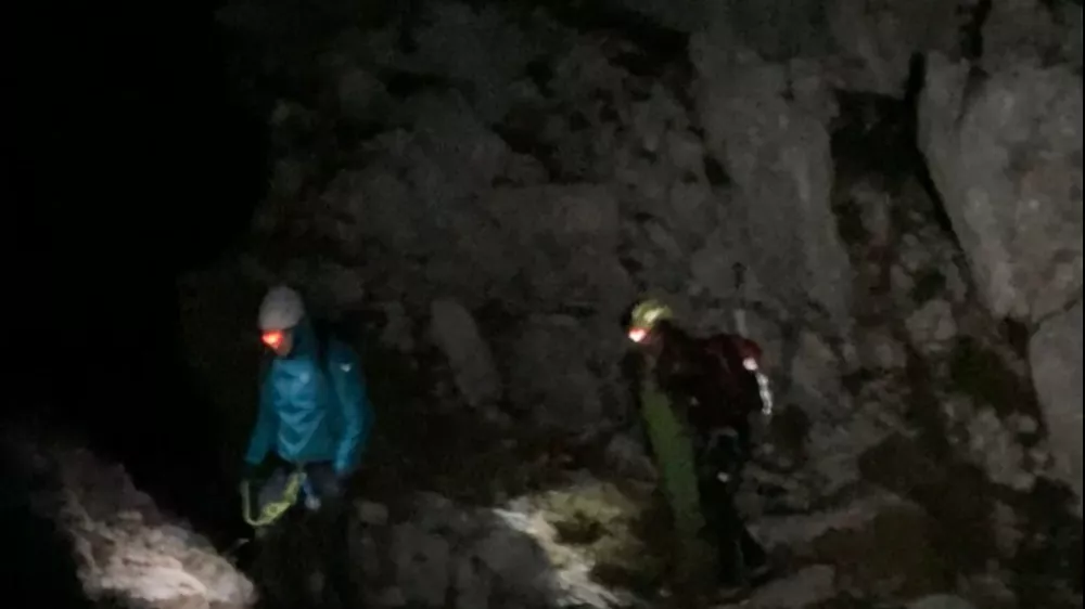 Gorski reševalci so se znova izkazali. 