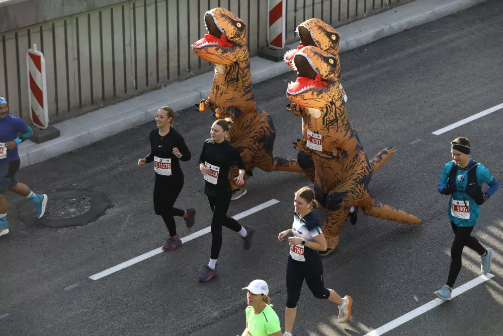 19.10.2025 - Ljubljanski maraton 2025 - tek - tekaška prireditevFoto: Luka Cjuha