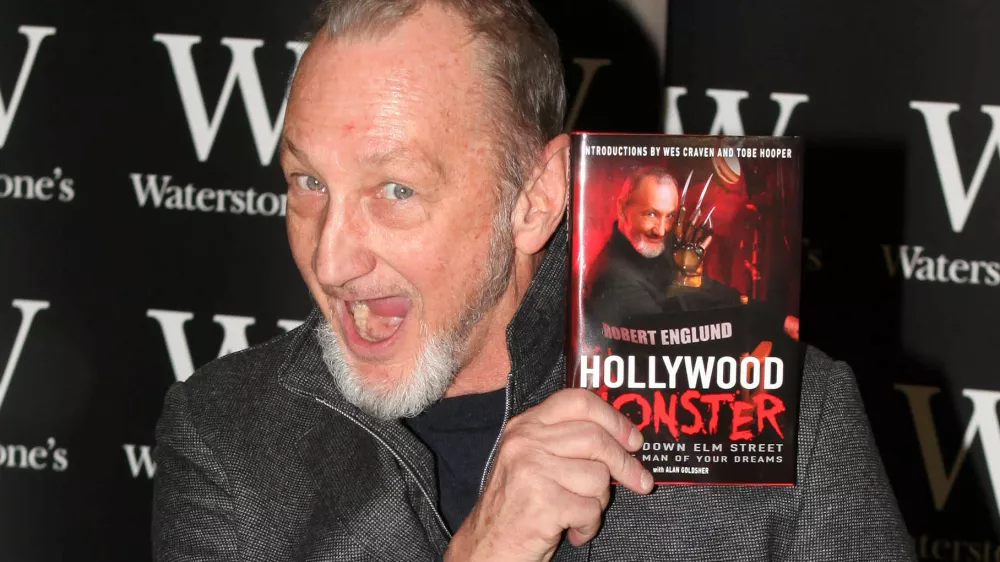 Robert Englund cult actor, best known for playing Freddy Krueger, signing copies of his new autobiography 'Hollywood Monster: A Walk Down Elm Street with the Man of Your Dreams' at Watersones in Piccadilly CircusLondon, England - 25.11.09Mandatory Credit: /WENN.com