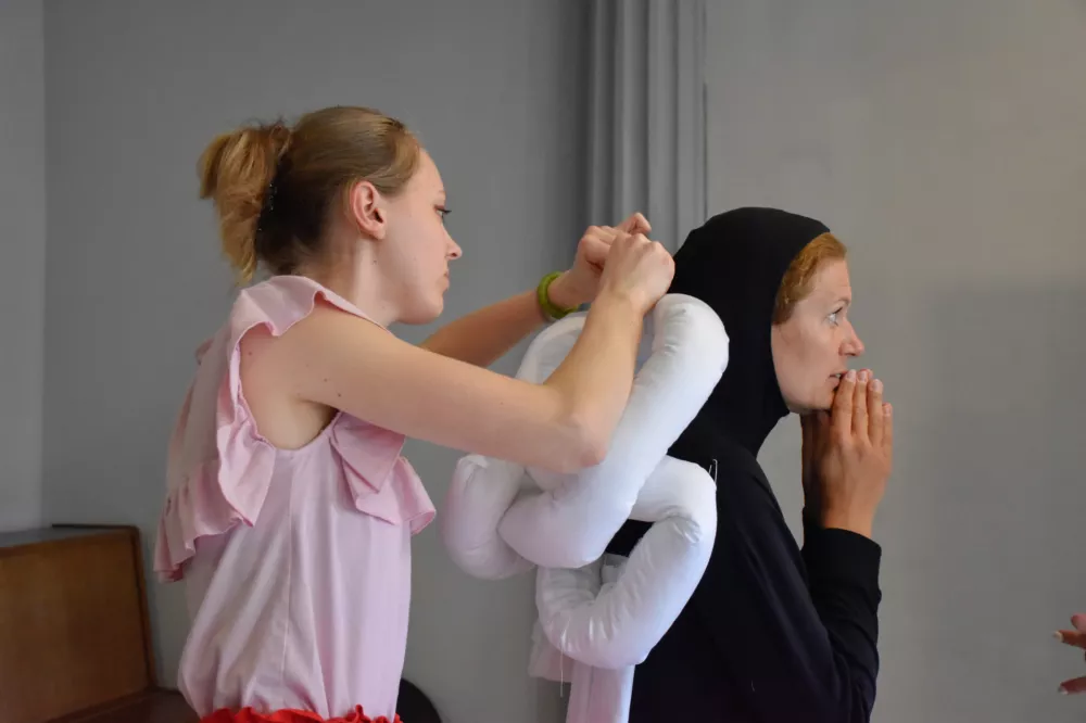 Pri oblikovanju Rina Grošelj