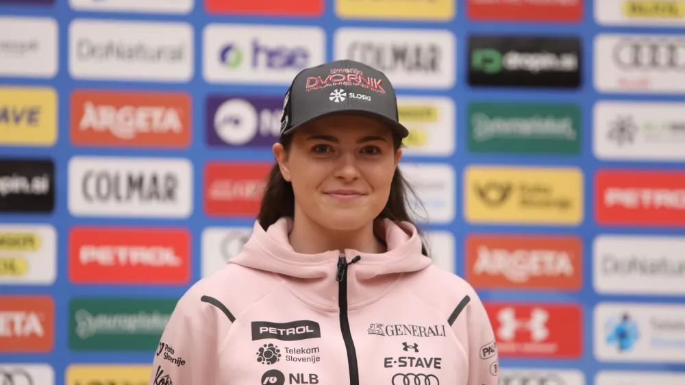 - Neja Dvornik,- 07.10.2025. Predstavitev reprezentanc Smučarske zveze Slovenije za novo tekmovalno sezono.//FOTO: Bojan Velikonja