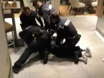 nasilje središče ljubljane policija