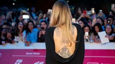 Angelina Jolie attends the "Couture" red carpet during the 20th Rome Film Festival at Auditorium Parco Della Musica in Rome, Italy on 18 October 2025.,,Image: 1046434256, License: Rights-managed, Restrictions:, Model Release: no