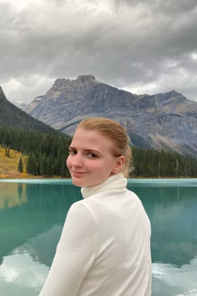 Eva Mencin v Kanadi / Foto: Osebni Arhiv