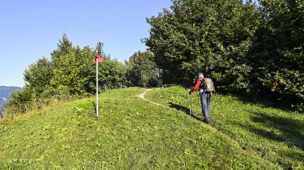 Na vrhu Hleviške planine / Foto: Franci Horvat