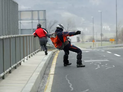 Burja na goriškem.   ///FOTO: Luka Cjuha