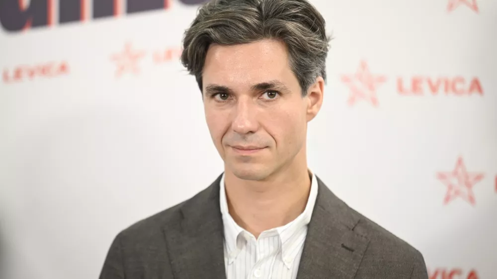 Luka Mesec04.10.2025 - Redni kongres stranke Levica, na katerem bodo začeli postopke za imenovanje novega vodstva in potrjevali predvolilni sporazum o sodelovanju z zunajparlamentarno stranko VesnaFOTO: Nik Erik Neubauer