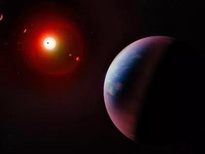 Tuji planet v globokem vesolju. Slika je simbolična. / Foto: Istock