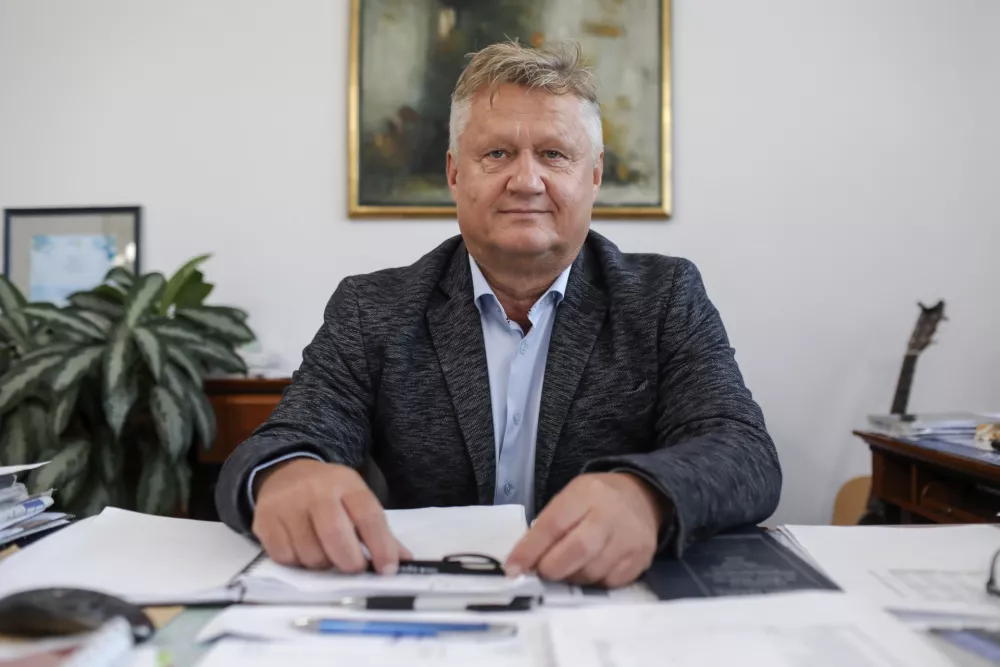 Izidor Krivec, direktor Celjskih mesnin - 27.10.2022 – Podjetje Celjske mesnine d.o.o., proizvodnja mesnih izdelkov, Cesta v Trnovlje 17, Celje //FOTO: Jaka Gasar