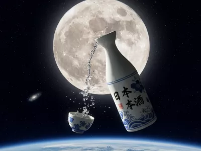 Ilustracija sakeja v vesolju. / Foto: Google Gemini