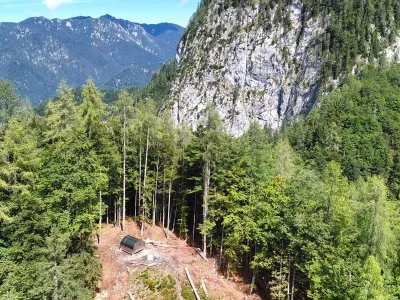 Nad Gozdom - Martuljkom postavili nov bivak
